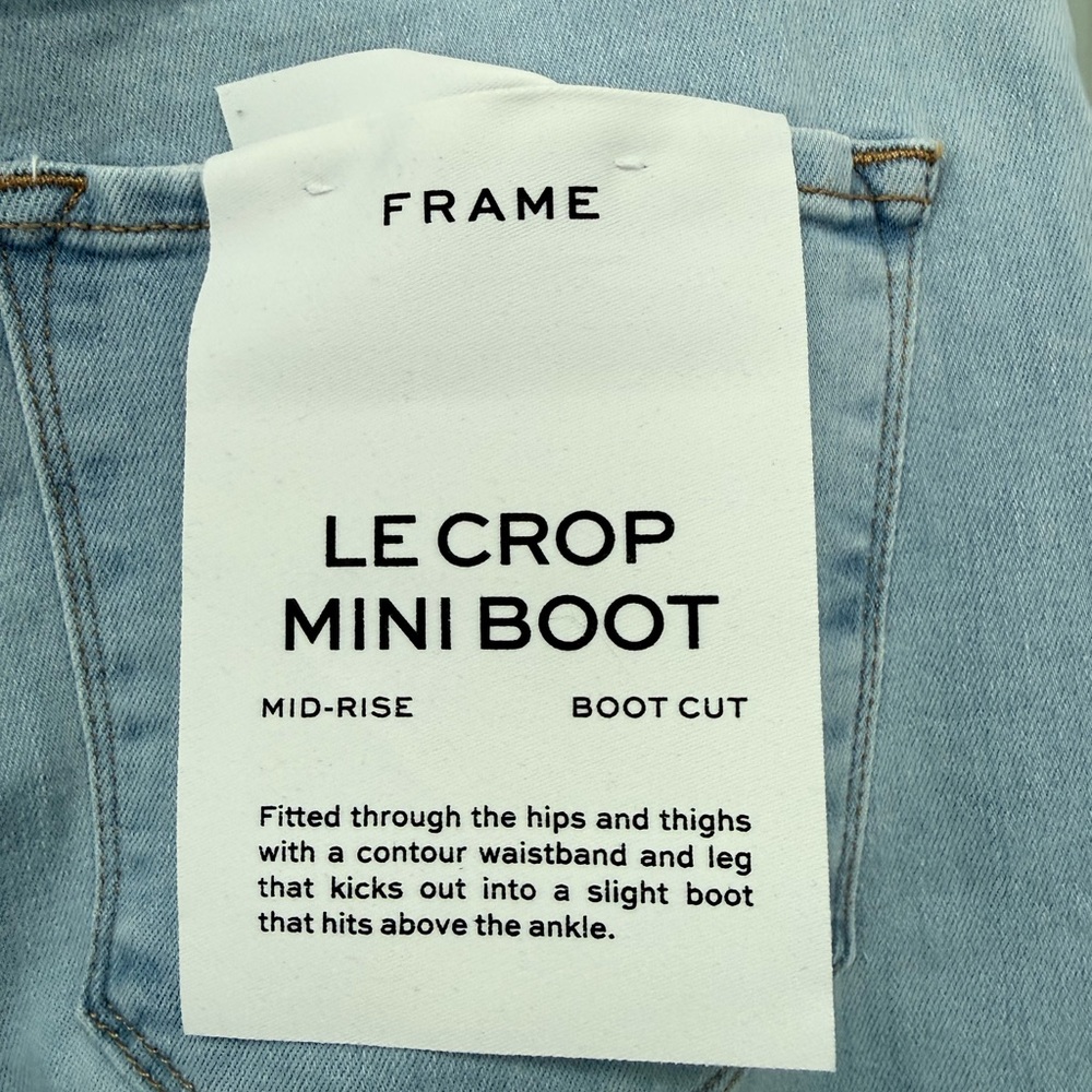 Frame Denim Le Crop Mini Boot Jeans - Picture 5 of 12